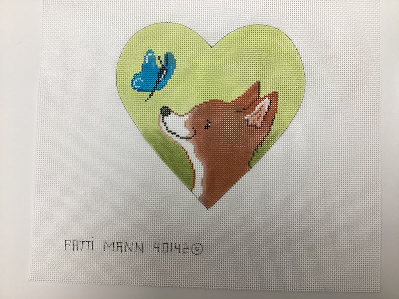 heart, fox and butterfly 40142