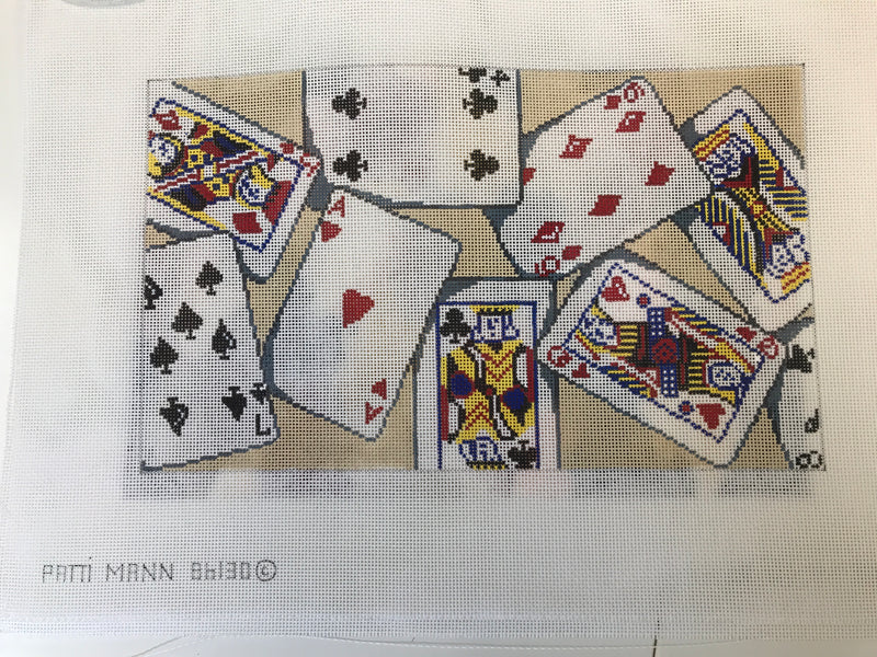 86130-CLU-Clutch purse rect. playing cards