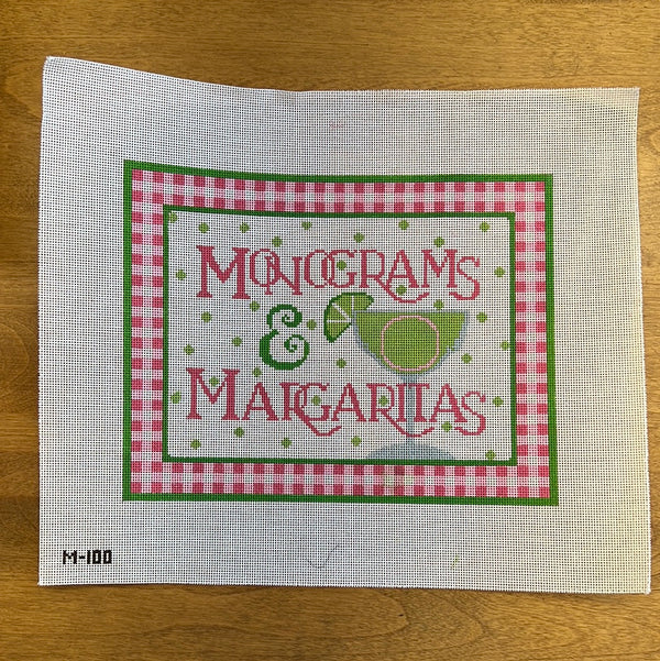 M-100  Monograms & Margaritas