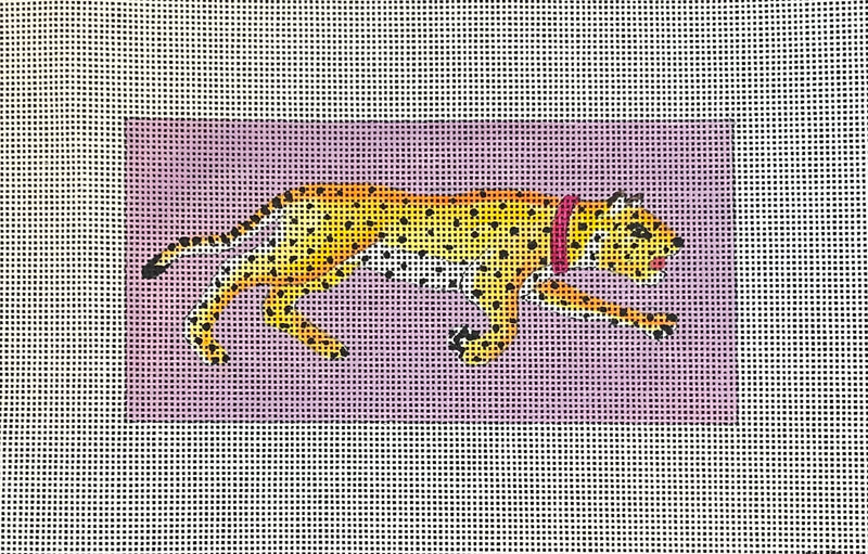 IN605 cheetah on purple