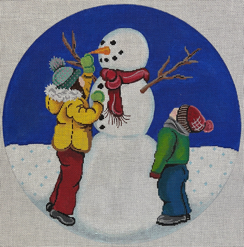 90105 Building a snowman, large