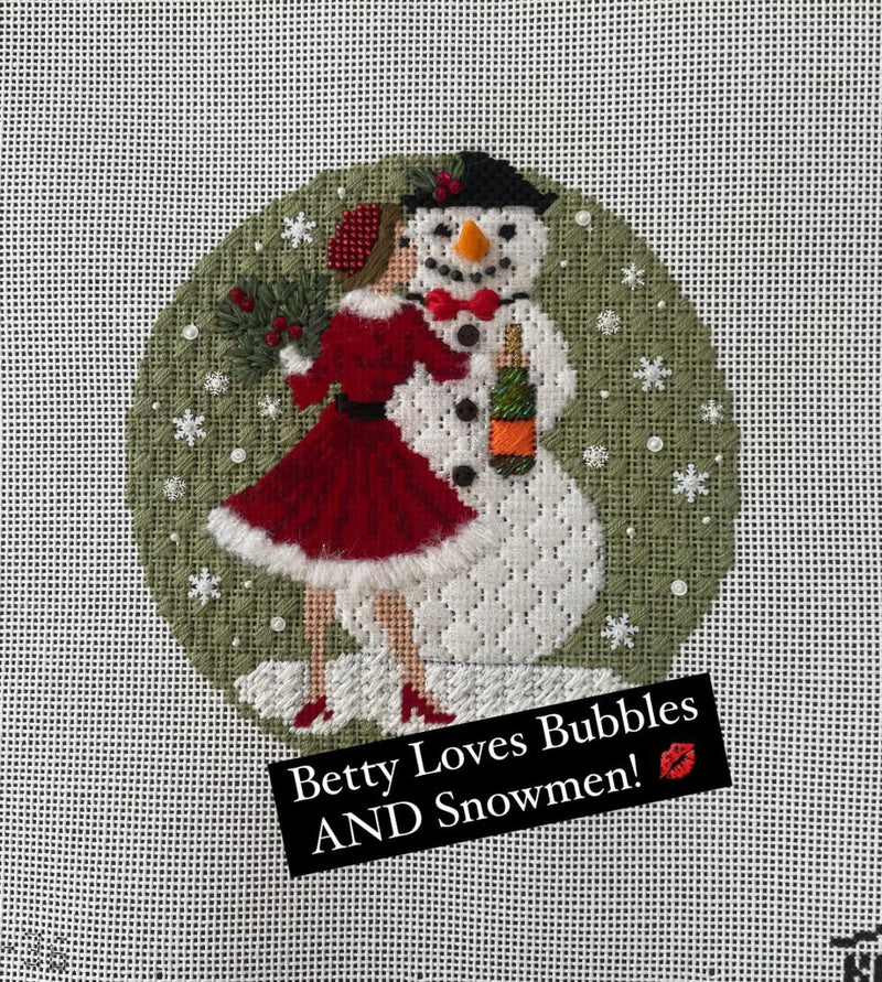 KDS-36  Betty Loves Bubbles #3 (Snowman)