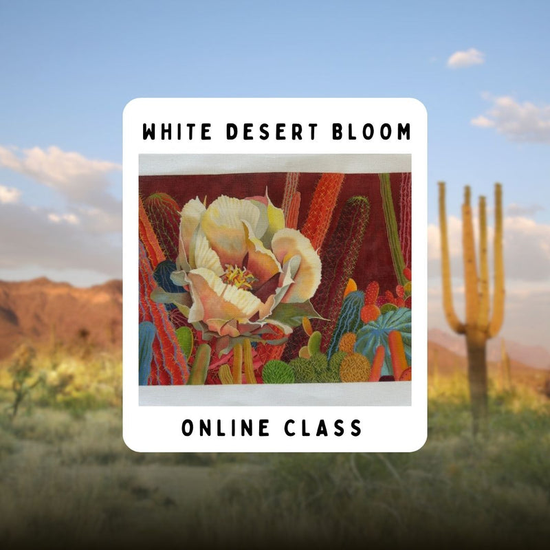 White Desert Bloom Online Class