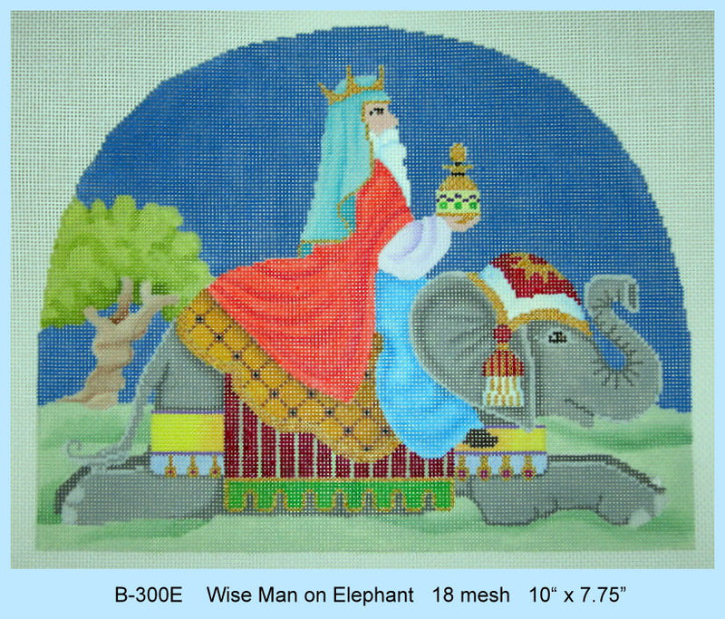 Nativity Wise Man on Elephant