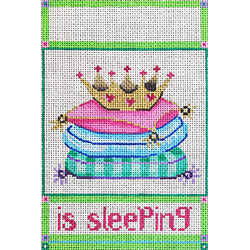 sign, …is sleeping, crown on pillows 11479