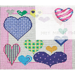 tth fairy pocket pillow, hearts 11682
