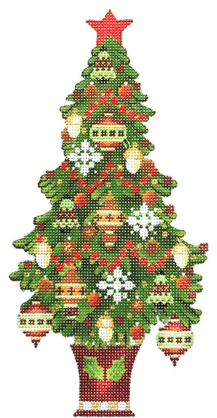 Red Star Christmas Tree