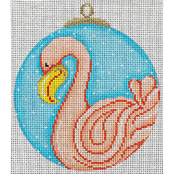 flamingo on aqua 21005