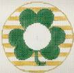 Shamrock Monogram Round