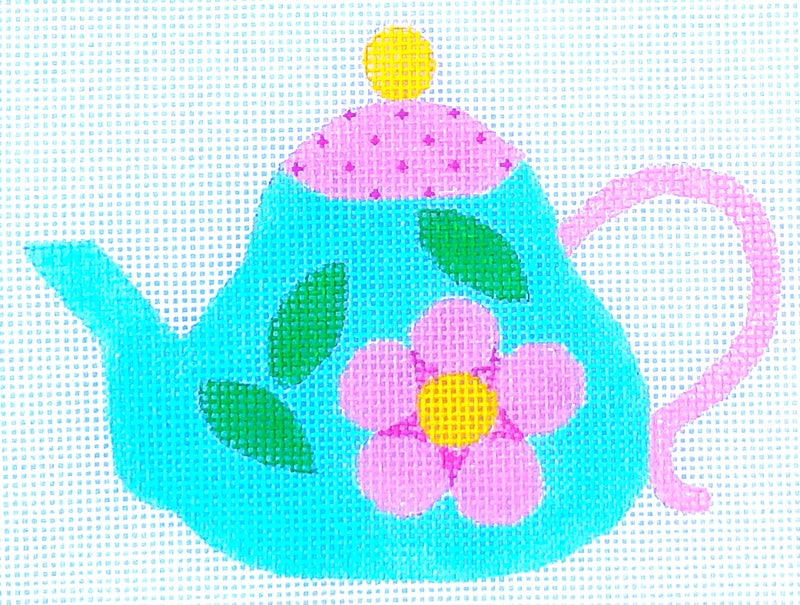 HB-305 - teapot- flower with stitchguide