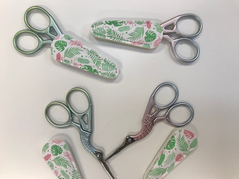 Scissors Pink or Green by Victoria Whitson