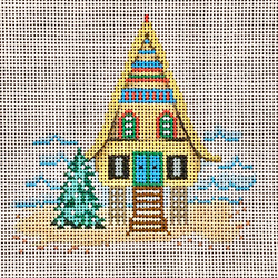 Christmas house--A-frame on the beach 40033