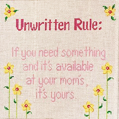 Unwritten Rule:  if you need something… 42233