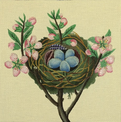Floral Bird Nest. 2079A