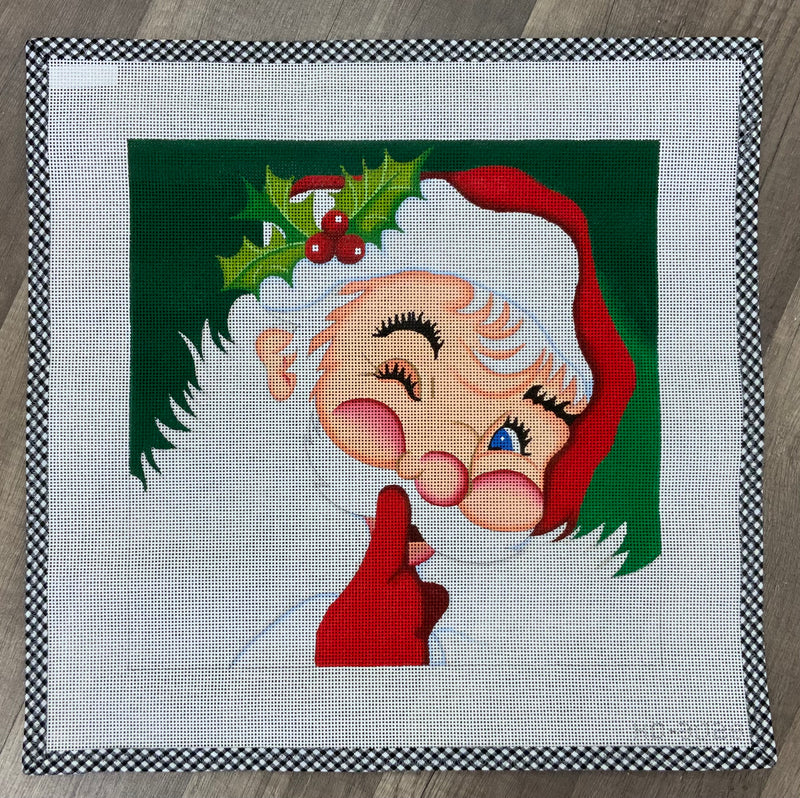 Large Winking Santa