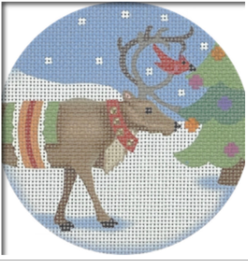 WA04 - Reindeer Helper Ornament