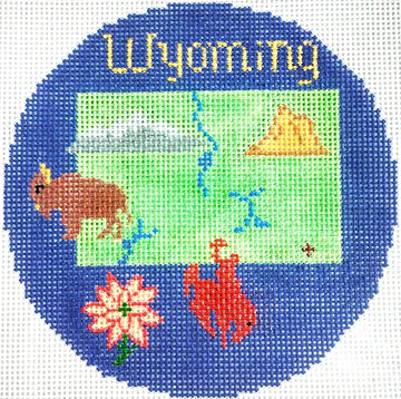 Wyoming  Ornament