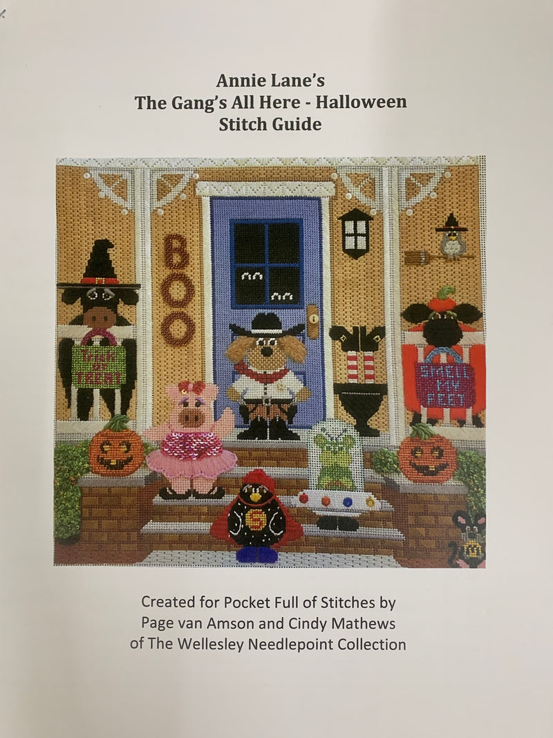 The Gang's All Here - Halloween Stitch Guide