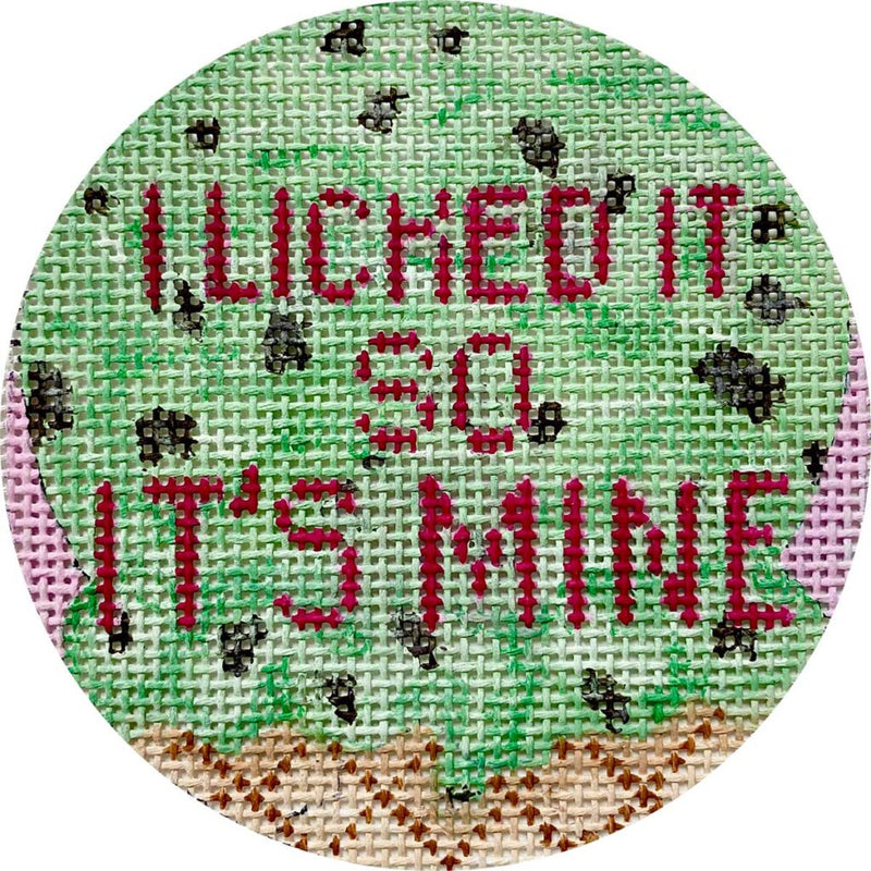 X508 Licked It, So it’s Mine Ornament by Alice Peterson