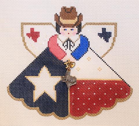 Texas Flag Travel Angel