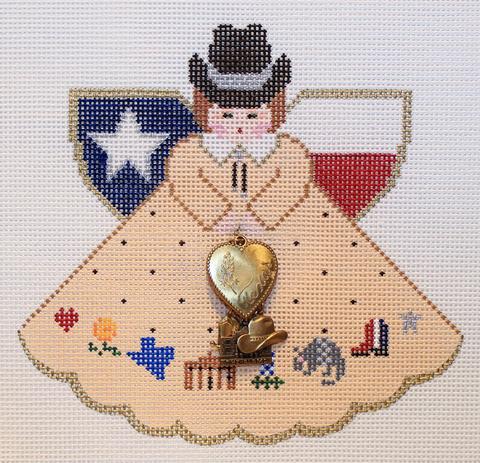Texas Symbols Travel Angel