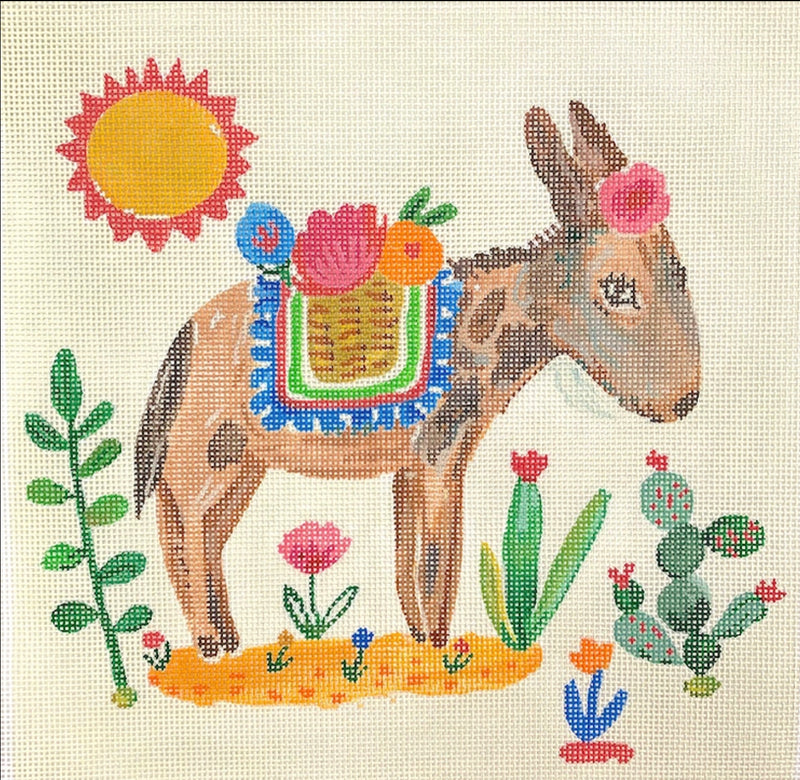 Stitch Guide for Sweet Mule, Canvas by Kate Dickerson