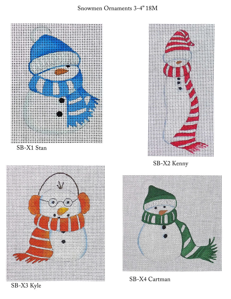 SB-x1 : Snowman Blue Scarf