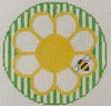 Flower Monogram Round