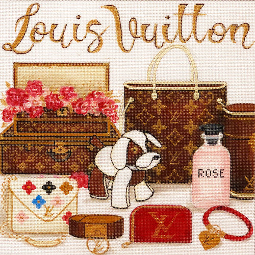 Louis Vuitton Collage
