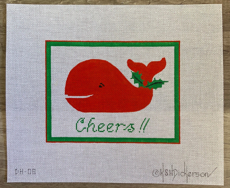 DH-08 - “Cheers!” Christmas Whale