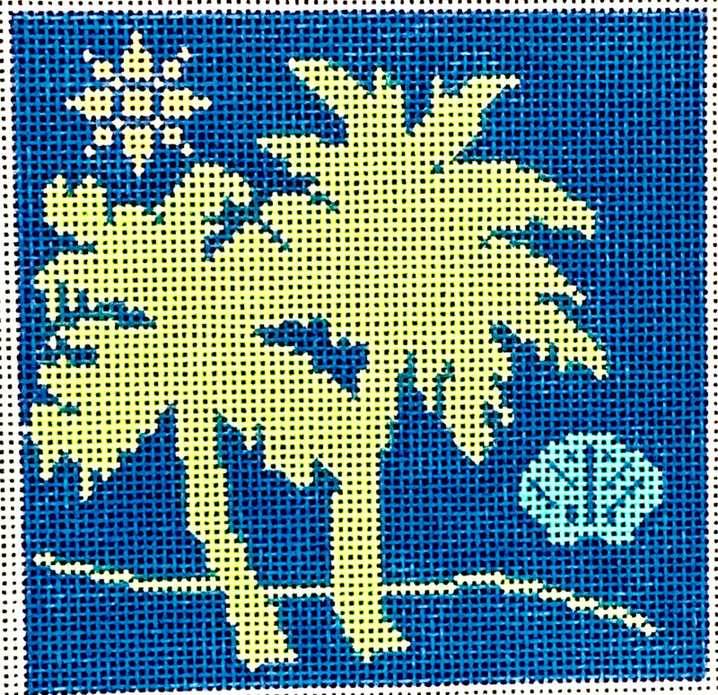 BP-46  - Palm Tree Series - Lime Green