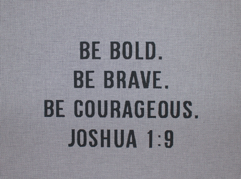 AC611 - Be bold, be brave...