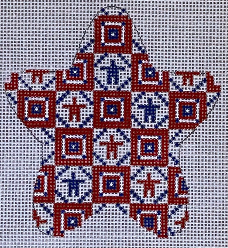 CH-428 - stars and squares star