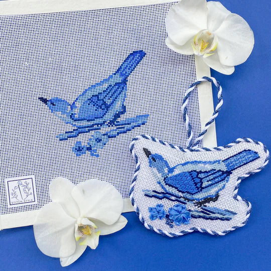 SS004 Chinoiserie Bird and StitchGuide