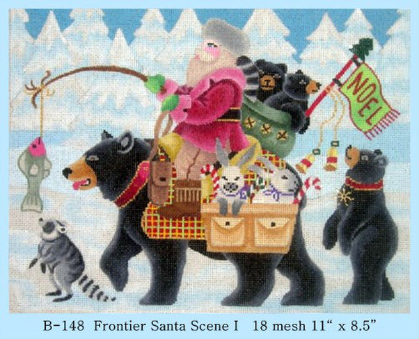 Frontier Santa Scene I