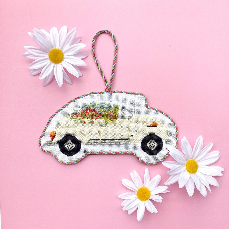 SS018 Volkswagen with Flowers