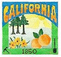 California Postcard - BeStitched Needlepoint