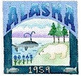 Alaska Postcard - BeStitched Needlepoint