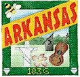 Arkansas Postcard - BeStitched Needlepoint