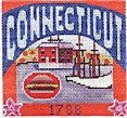 Connecticut Postcard - BeStitched Needlepoint