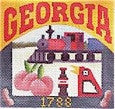 Georgia Postcard - BeStitched Needlepoint