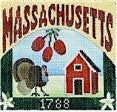 Massachusetts Post - BeStitched Needlepoint