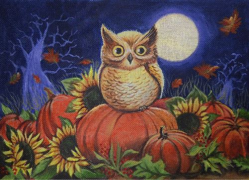 Pumpkin Patch Owl