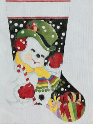 Jolly Snowman Stocking