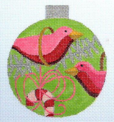 Pink Birds Ornament