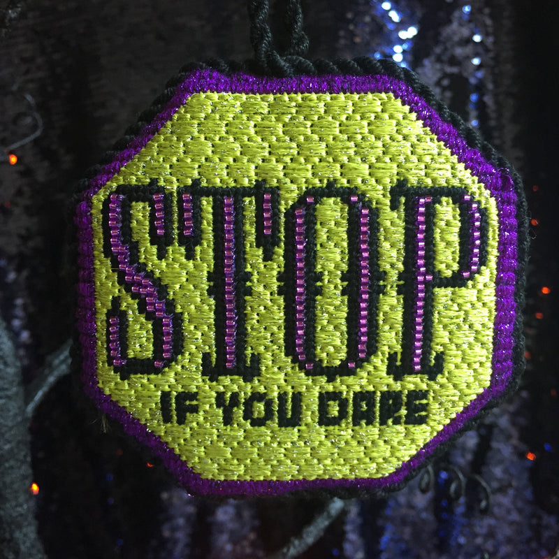 HSS-03 - STOP IF YOU DARE, ORNAMENT