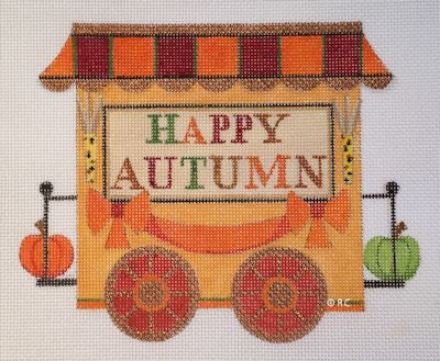 Autumn Train Caboose