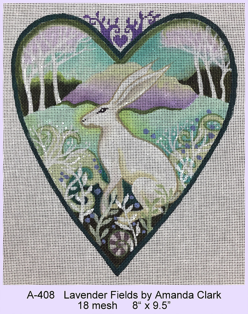 Lavender Fields Heart