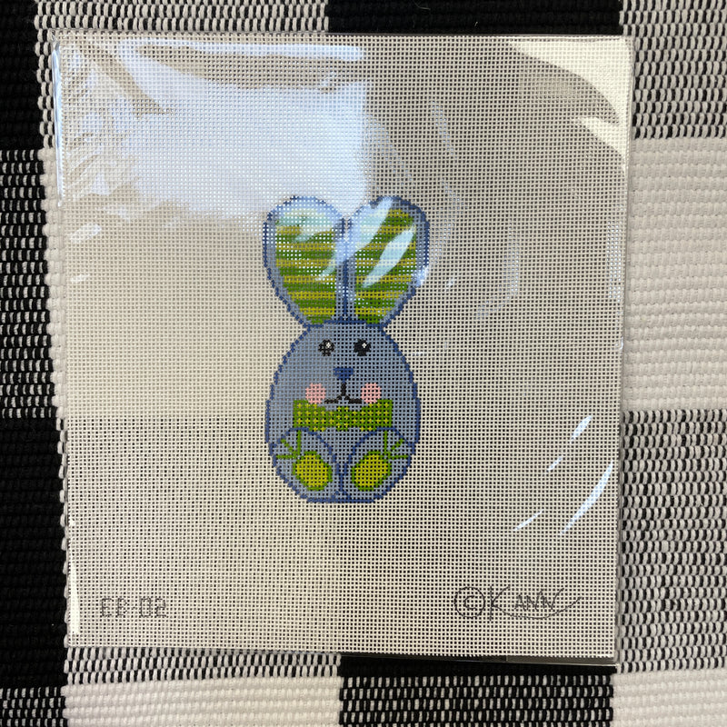 EB-02 EASTER BUNNY, BLUE/GREEN