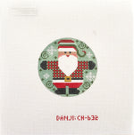 Santa Round - Small Checkered Coat